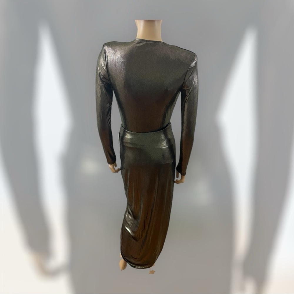 🎉Express Gold Metallic Glittery Cocktail Dress🎉 - Picture 2 of 10